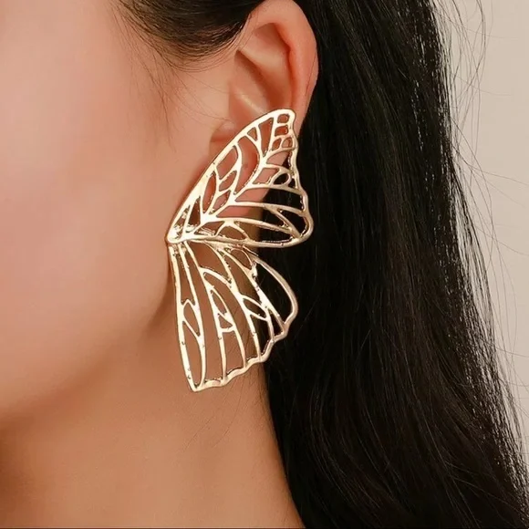 New beautiful butterfly womens earrings - Picture 2 of 10